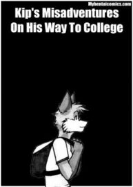 Cover Kip’s Misadventures On His Way To College