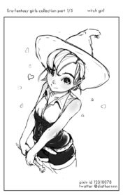 Cover Ero-Fantasy Girls 1 – Witch Girl